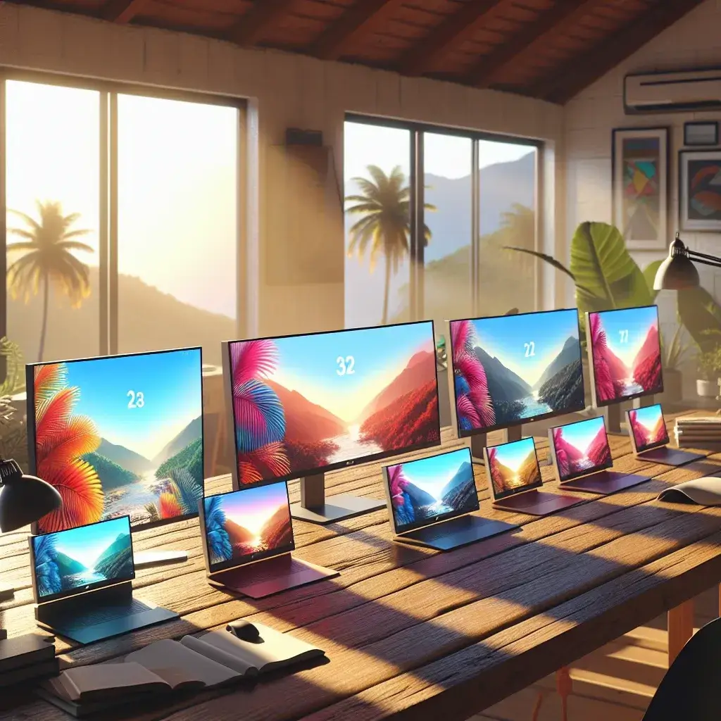 Comparativo de monitores portáteis USB-C para trabalho remoto no cenário brasileiro